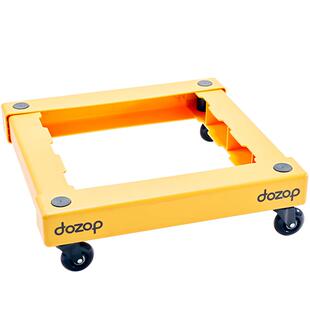 日本长谷川树脂搬运车便捷收纳组装折叠工具车移动车载静音小推车