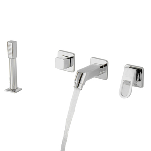 浴室柜分体入墙式冷热水龙头三件套四件套洗脸盆洗手面盆台盆龙头