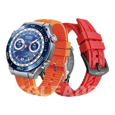 AKGLEADER华为米其林氟橡胶表带