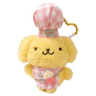 正版布丁狗毛绒包挂件可爱厨师造型钥匙扣玩偶卡通书包小挂饰礼物