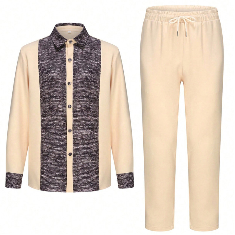 Kaftan Elegant Men Suit非洲男士传统巴服宴会礼服套装民族服饰