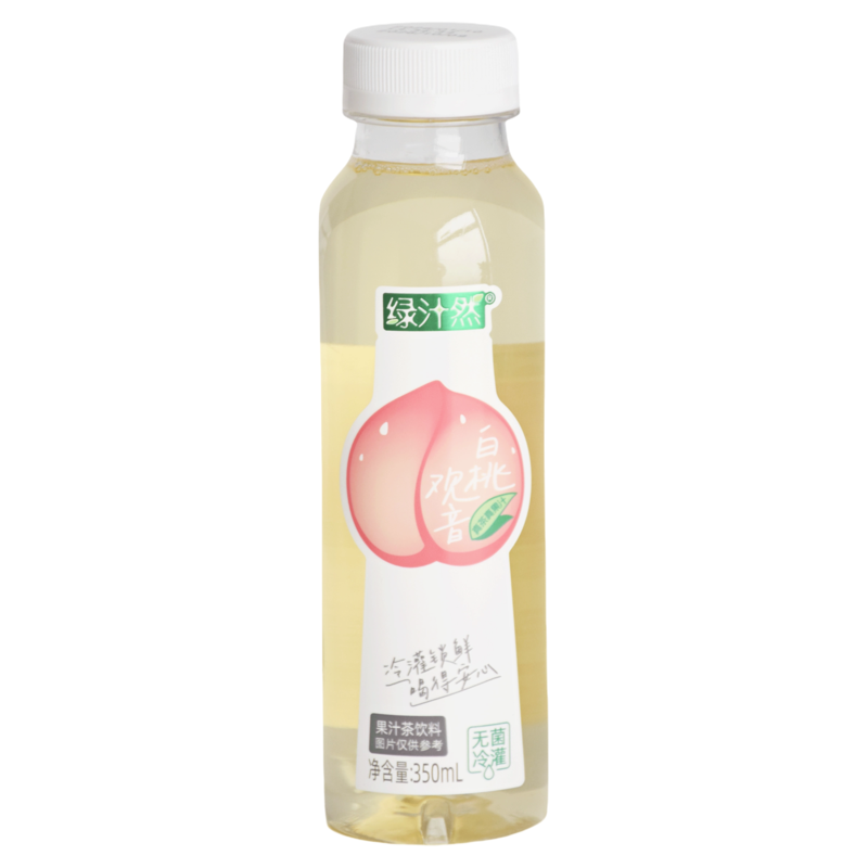 绿汁然白桃观音茶饮清爽解渴