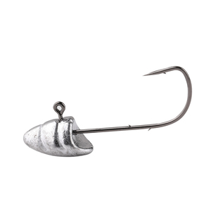 鱼钩铅头钩淡水路亚铅头钩SHIELDHEADJIG钓鱼钩慕斯达根钓钩加强