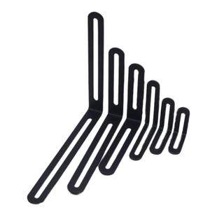 不锈钢角码可调节长孔双头活动90度直角固定器连接件L型支架角铁