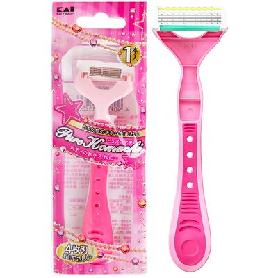 kai/贝印进口保湿刮毛刀剃毛刀