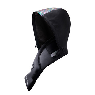 飞乐思连帽发热围巾男女户外百搭颈部保暖智能防寒护颈围脖