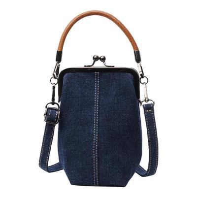 沐木良品原创牛仔布包