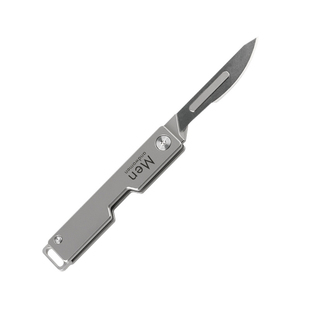 钛合金手术刀换刃小刀随身防身裁纸锋利折叠刀美工刀便携开快递刀