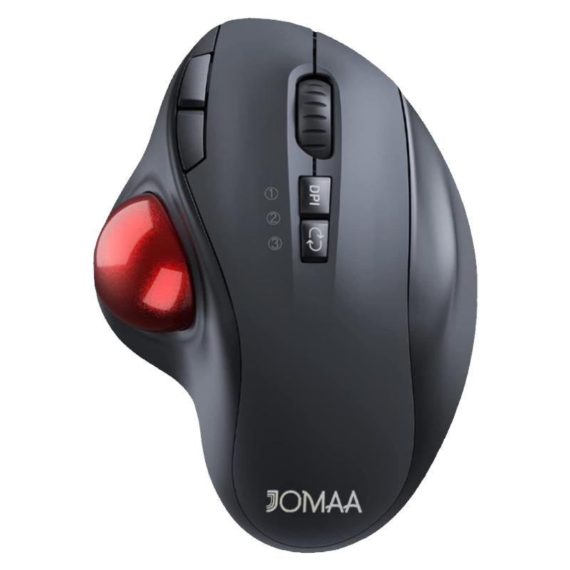 JOMAA无线蓝牙轨迹球静音绘图