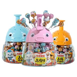 卡通皇国 山楂棒 棒糖多味混装酸甜零食山楂海底小纵队山楂草莓味