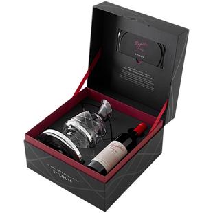 中粮红酒澳洲进口奔富葛兰许2013圣路易醒酒器干红葡萄酒礼盒装