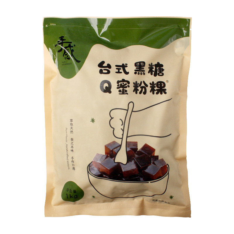 福福手感冷冻黑糖粉粿四果汤原料