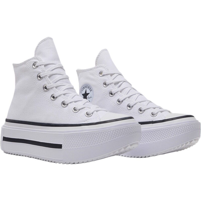converse匡威女子ChuckTaylor百搭厚底运动休闲帆布鞋A12976C