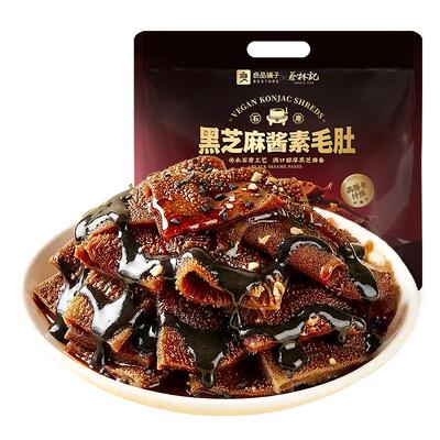 蔡林记&良品铺子黑芝麻酱素毛肚