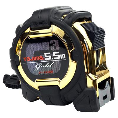 田岛卷尺金色防滑高精度耐磨尺子