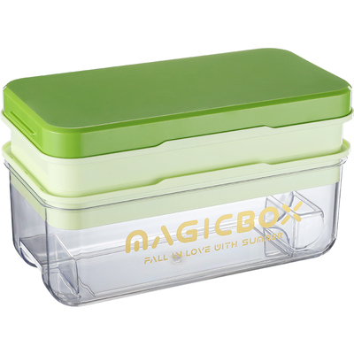 冰格一按出冰不冻手多层叠加