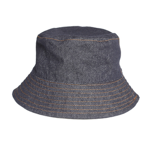 双面可戴新款牛仔帽渔夫帽2026春夏女户外防晒帽子大头围遮阳盆帽