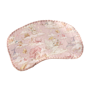 科巢婴儿云片枕新生儿吸汗透气0到1岁宝宝枕头纯棉纱布防吐奶枕巾