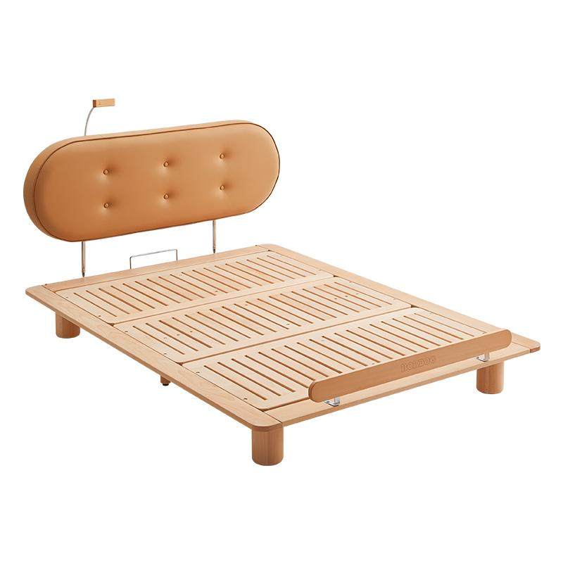 巴布豆儿童床整床全实木0油漆