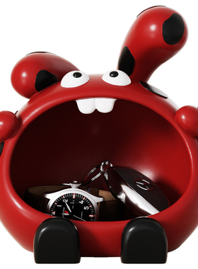 创意可爱卡通钥匙收纳桌面摆件