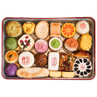 北京三禾稻香村糕点礼盒京八件传统散装宫廷食品蛇年春节过年送礼
