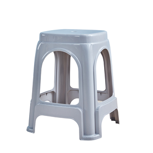 加厚塑料凳子家用客厅椅子成人特厚熟胶高凳餐桌登子朔料方板凳