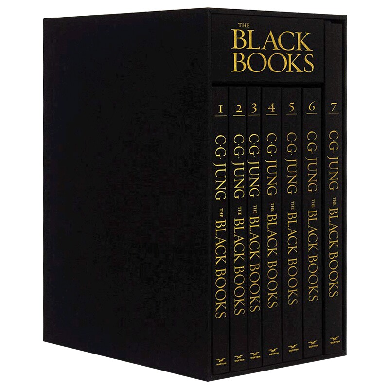精装 荣格 黑书 七卷集 英文原版 The Black Books 卡尔荣格 C.G. Jung 分析心理学鼻祖 全英文版 进口英语书籍