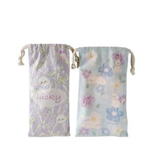 电吹风机应援棒水杯雨伞夹板美容仪抽绳束口长条通用收纳袋整理包