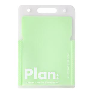 Planwith文件夹文件袋资料册透明插页A4风琴包初高中生小学生整理试卷夹收纳袋大容量多层分类科目办公书夹