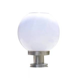 太阳能灯球形柱头灯超亮户外庭院灯圆形围墙灯景观灯大门灯道路灯