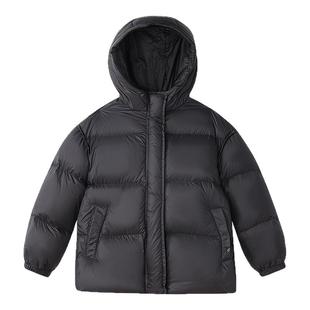 笛莎童装女童羽绒服2025冬季新款中童儿童宝宝面包服连帽外套三防