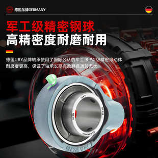 205 204 206 208 210 悬挂式 209 丝孔鱼眼座207外球面轴承UCHA203