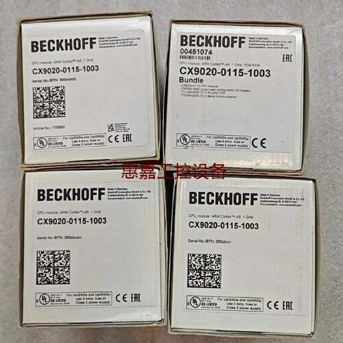 BECKHOFF倍福CX902001151003CPU请询价