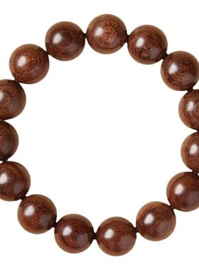 【收藏沉水级】真品金丝檀木手串