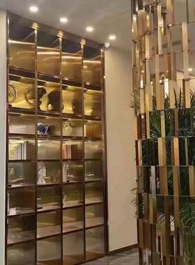 不锈钢展示柜展架不锈钢电视柜壁龛不锈钢水波纹门头板不锈钢酒柜