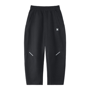 左西童装男童裤子春秋运动裤2026新款儿童弯刀裤中大童春装运动裤