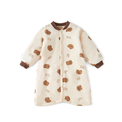 儿童睡袍夹棉保暖秋冬款