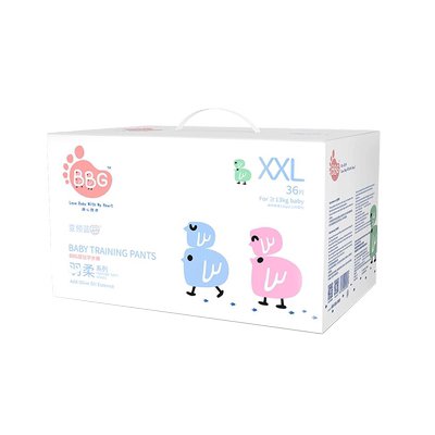 BBG婴儿拉拉裤纸尿裤红屁屁防护