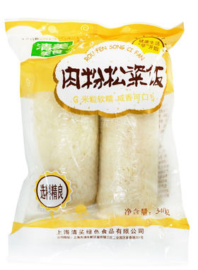 上海清美肉粉松粢饭团340克2个装