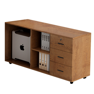 办公室文件柜桌下办公桌收纳柜置物边柜抽屉柜带锁侧柜矮柜储物柜