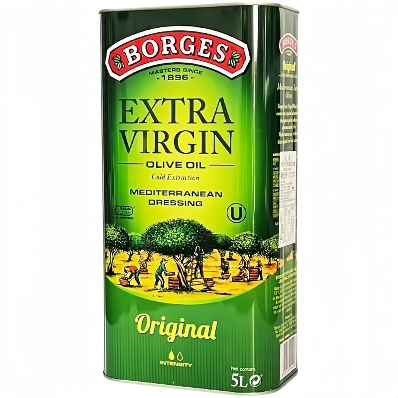 西班牙BORGES特级初榨橄榄油5L