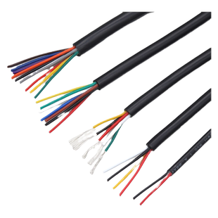 2464多芯护套电源线30 28 26号24 20awg信号控制软线2/4/6/8芯