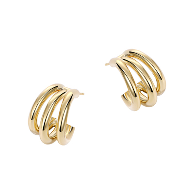 TFY复古金属925银针耳环女