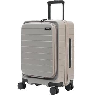ASSODA纯PC高端轻奢20寸高端登机小型26前开盖拉杆行李箱旅行皮箱