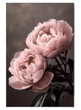花卉沙发背景墙装饰画客厅壁画