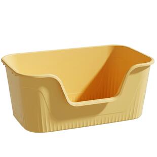 猫砂盆特大号超巨型防外溅垫猫咪厕所全开放缅因收纳箱便盆猫砂盘