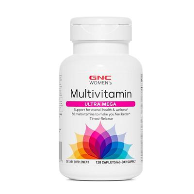 GNC健安喜女士多维复合多种维生素矿物质缓释片120粒番茄红素补钙