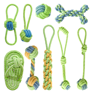 狗狗玩具磨牙耐咬绳结拖鞋小中大型犬泰迪金毛比熊解闷宠物用品