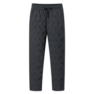 雪中飞男士羽绒裤鸭绒2025冬季新款时尚百搭户外休闲加厚外穿棉裤