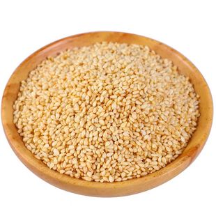 脱皮熟白芝麻仁500g包邮免洗无沙脱皮芝麻熟另有带皮熟白芝麻粒粉